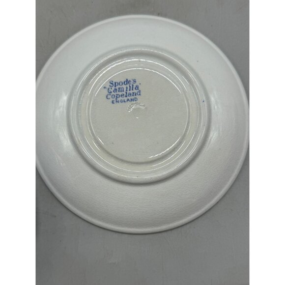 Spodes Camilla Copeland Blue & White Tea Cup & Saucer Set England 2 floral READ - Picture 4 of 9